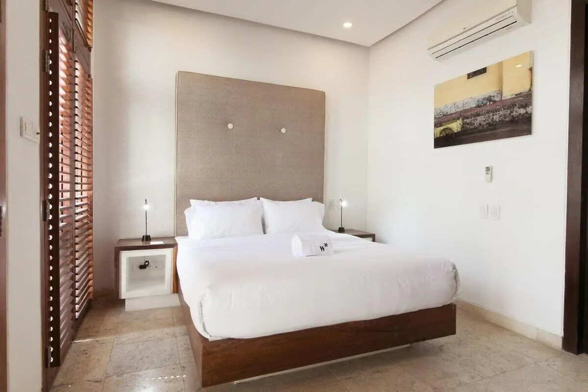 Sophisticated 3Br House With Pool And Ac In Ciudad Amurallada Cartagena Feriehus