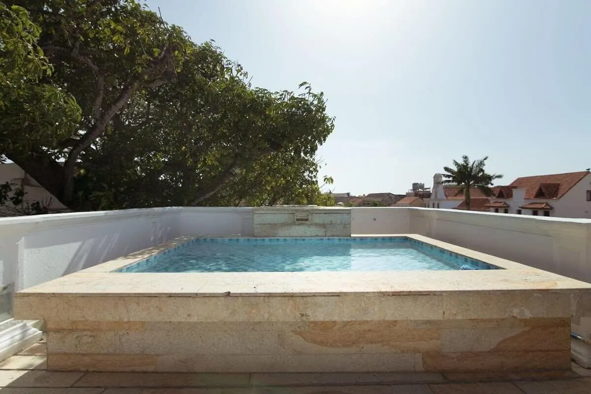Nyaraló Sophisticated 3Br House With Pool And Ac In Ciudad Amurallada Cartagena